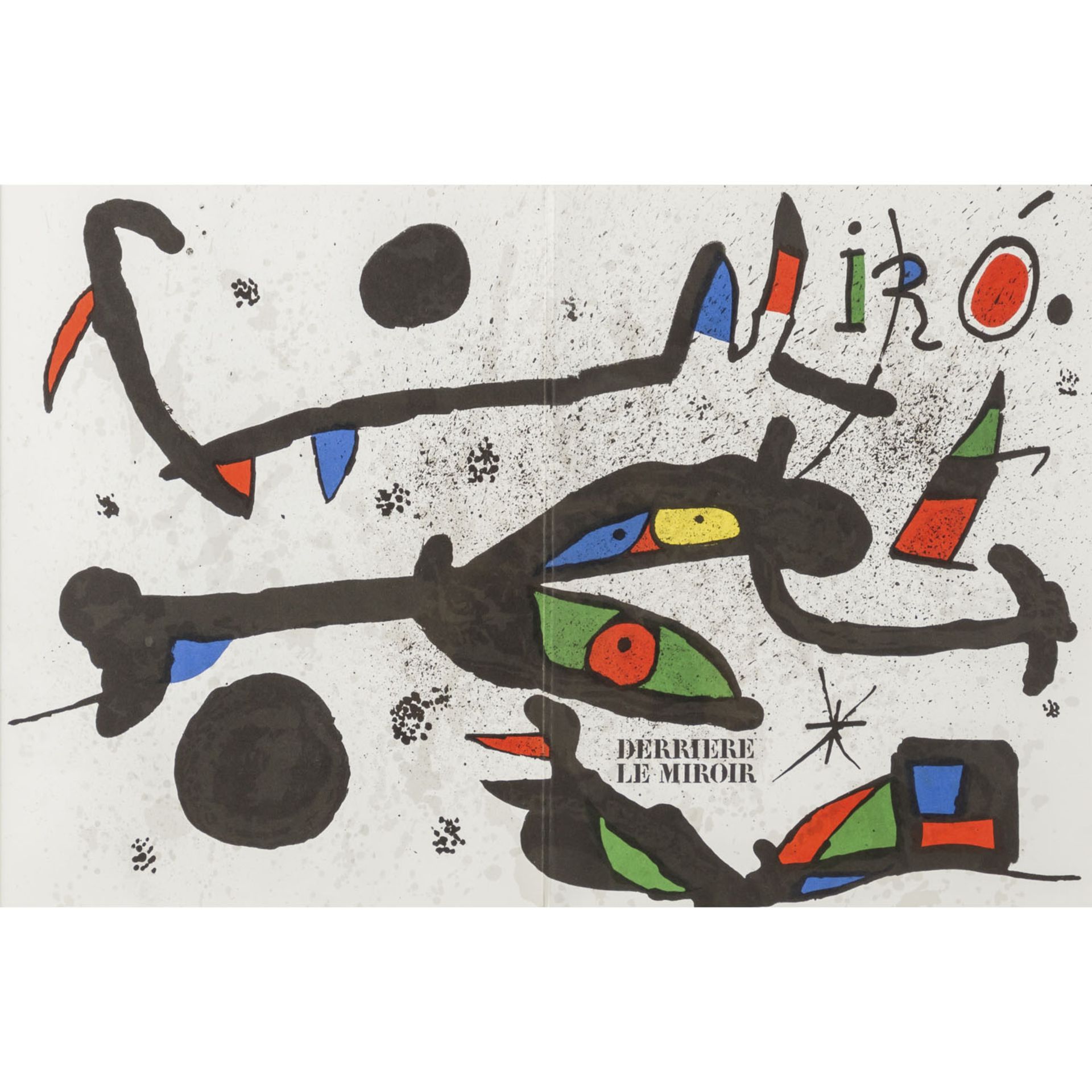 MIRO, JOAN (1893-1983), 2 Lithographien aus "Derriere le Miroir", - Image 3 of 8