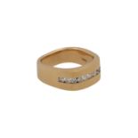 Ring mit Brillanten zus. ca. 0,22 ct,