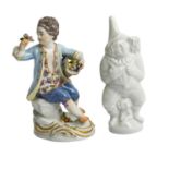 MEISSEN 2 Figuren, 1. Wahl, 20. Jhd.