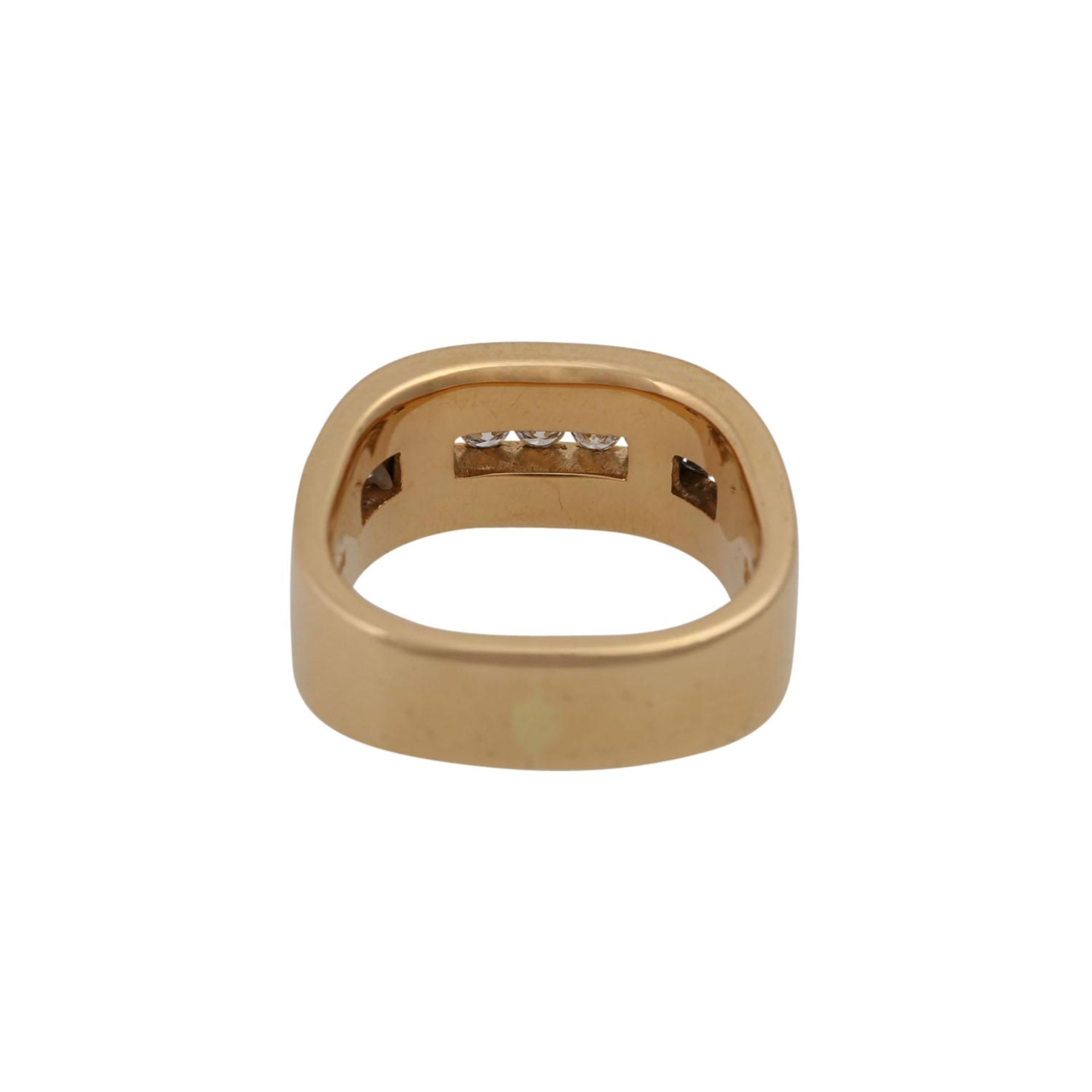 Ring mit Brillanten zus. ca. 0,22 ct, - Image 4 of 4