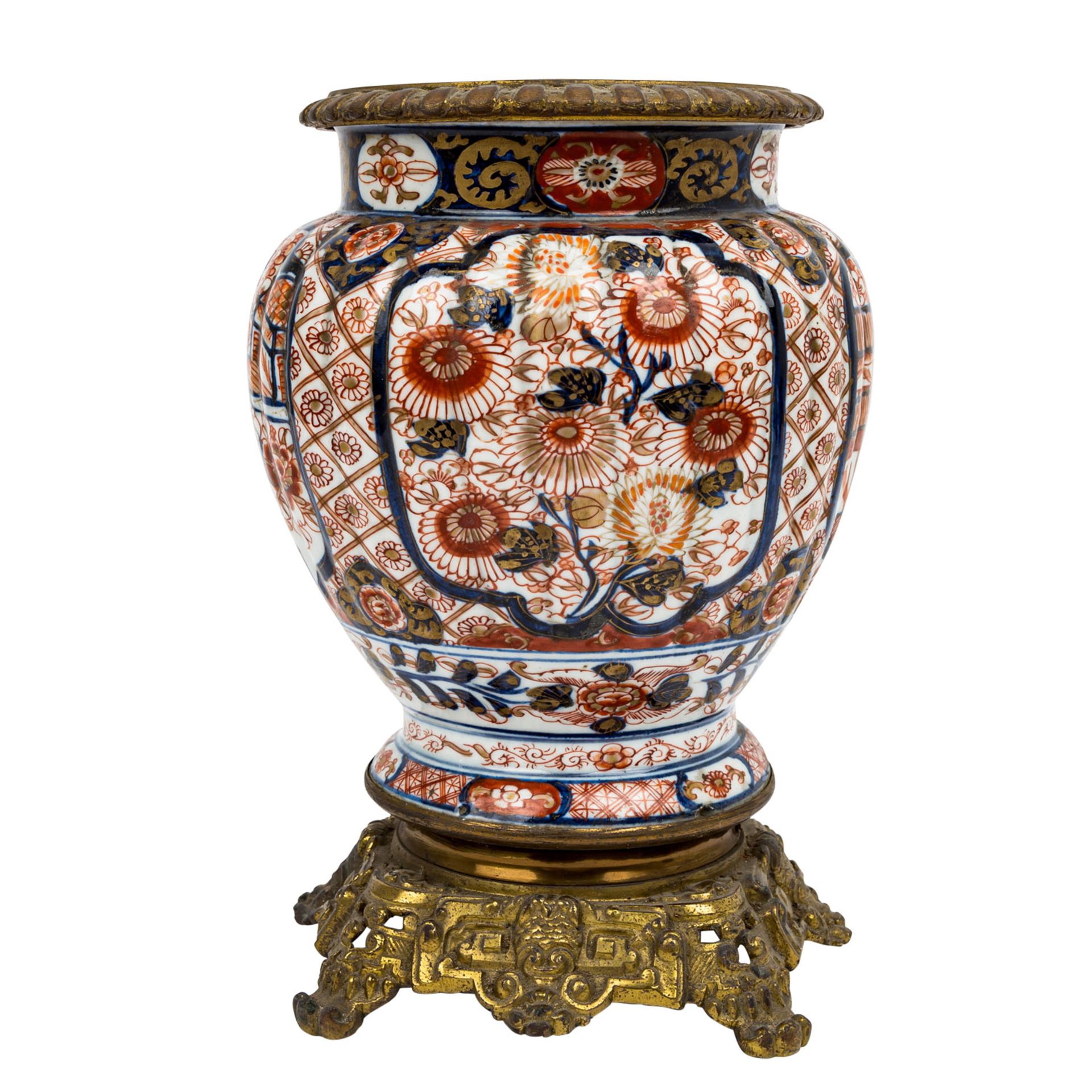 IMARI-Cachepot, um 1900. - Bild 2 aus 6