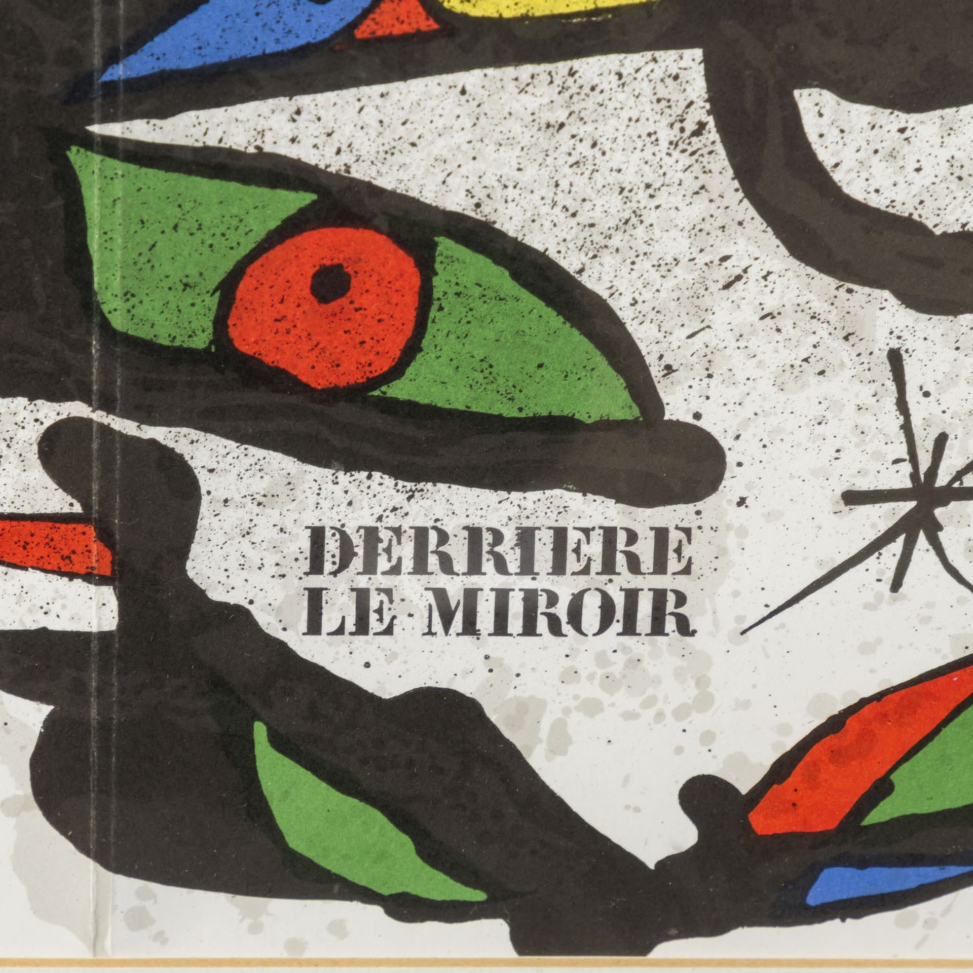 MIRO, JOAN (1893-1983), 2 Lithographien aus "Derriere le Miroir", - Image 5 of 8