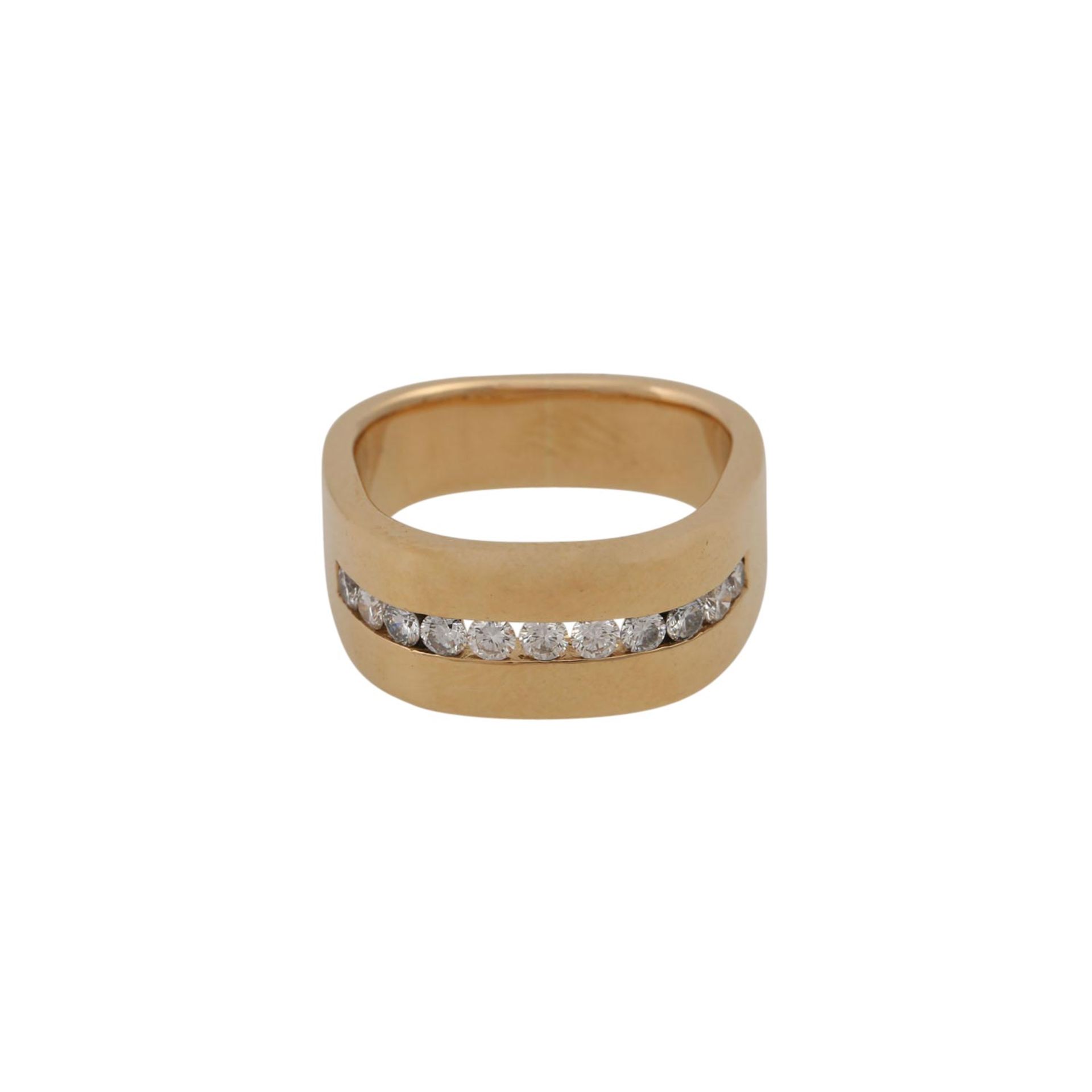 Ring mit Brillanten zus. ca. 0,22 ct, - Image 2 of 4