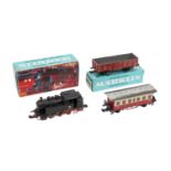 MÄRKLIN Konvolut Lokomotive, Güter- und Personenwagen, Spur 1,