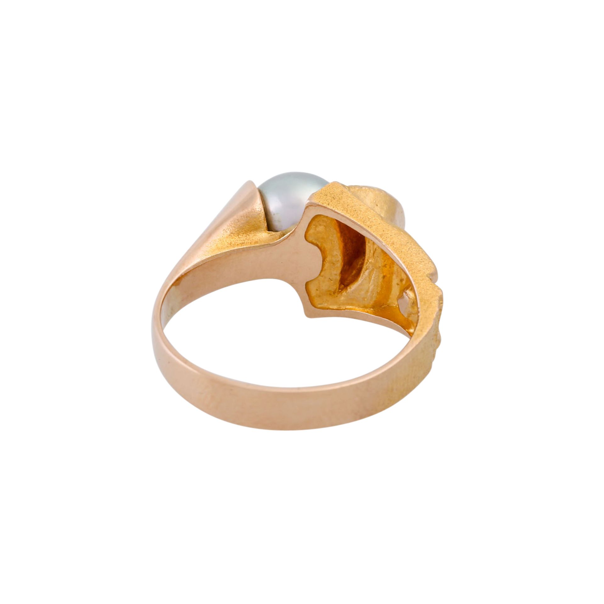 LAPPONIA Ring mit hellgrauer Perle, - Bild 3 aus 4