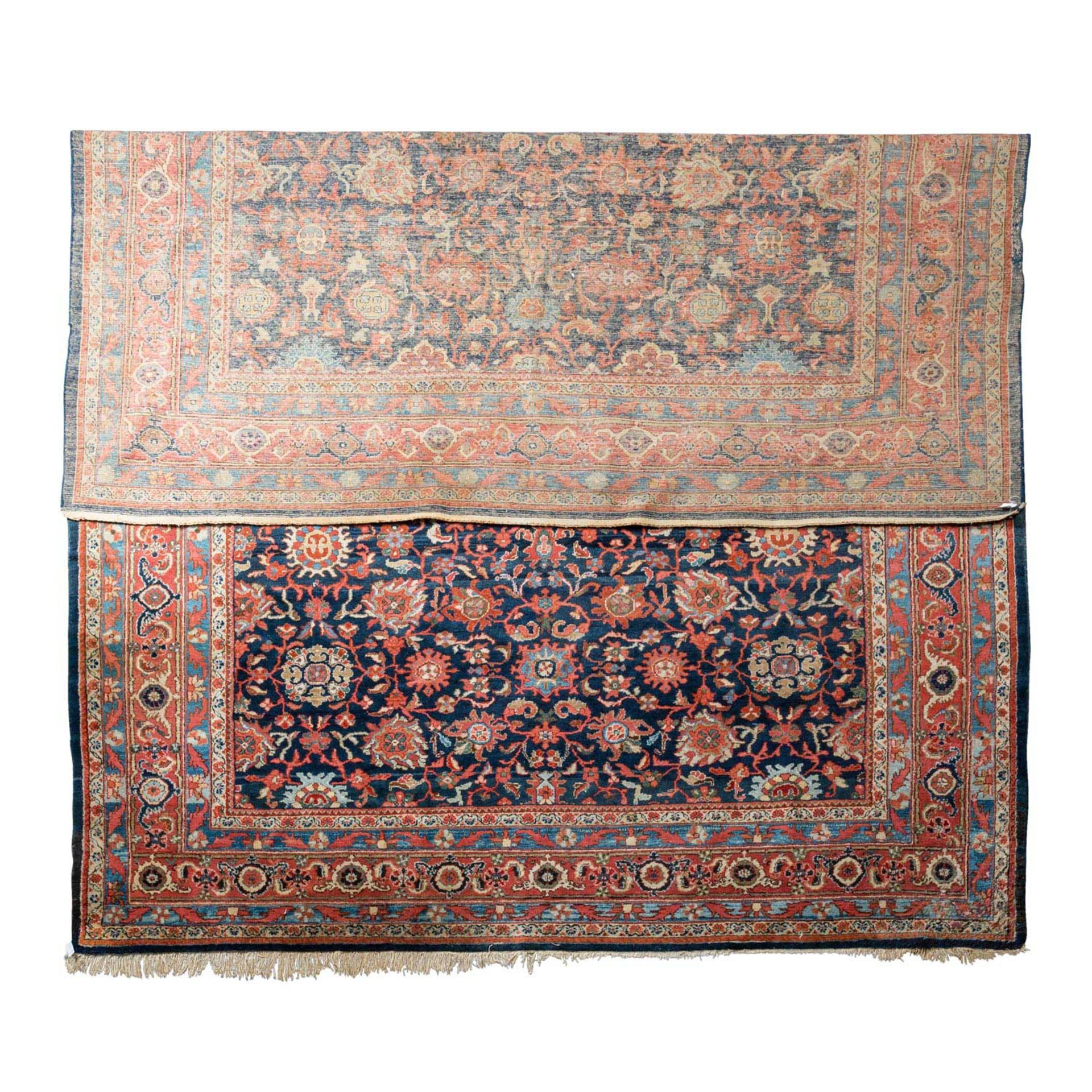 Orientteppich. SCHIRVAN, 1. Hälfte 20. Jh., 400x316 cm. - Image 2 of 4