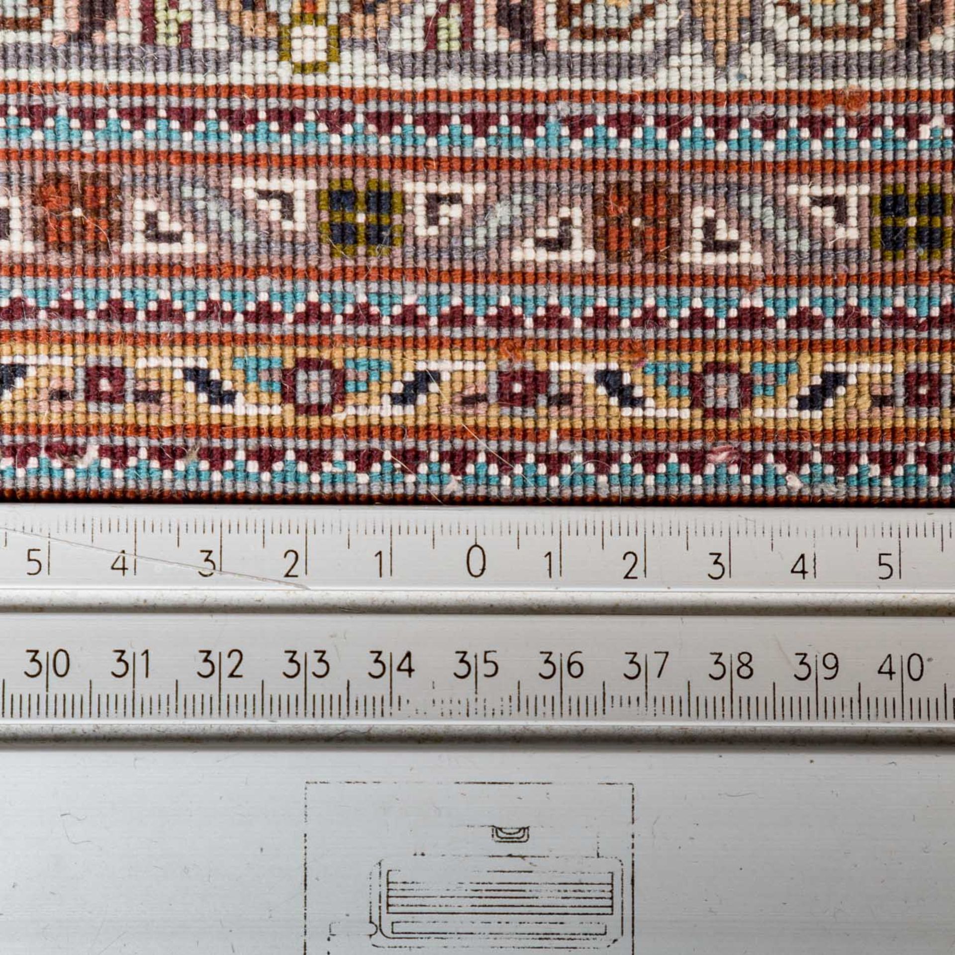 Orientteppich. TÄBRIZ/PERSIEN, 20. Jh., 400x303 cm. - Image 4 of 4