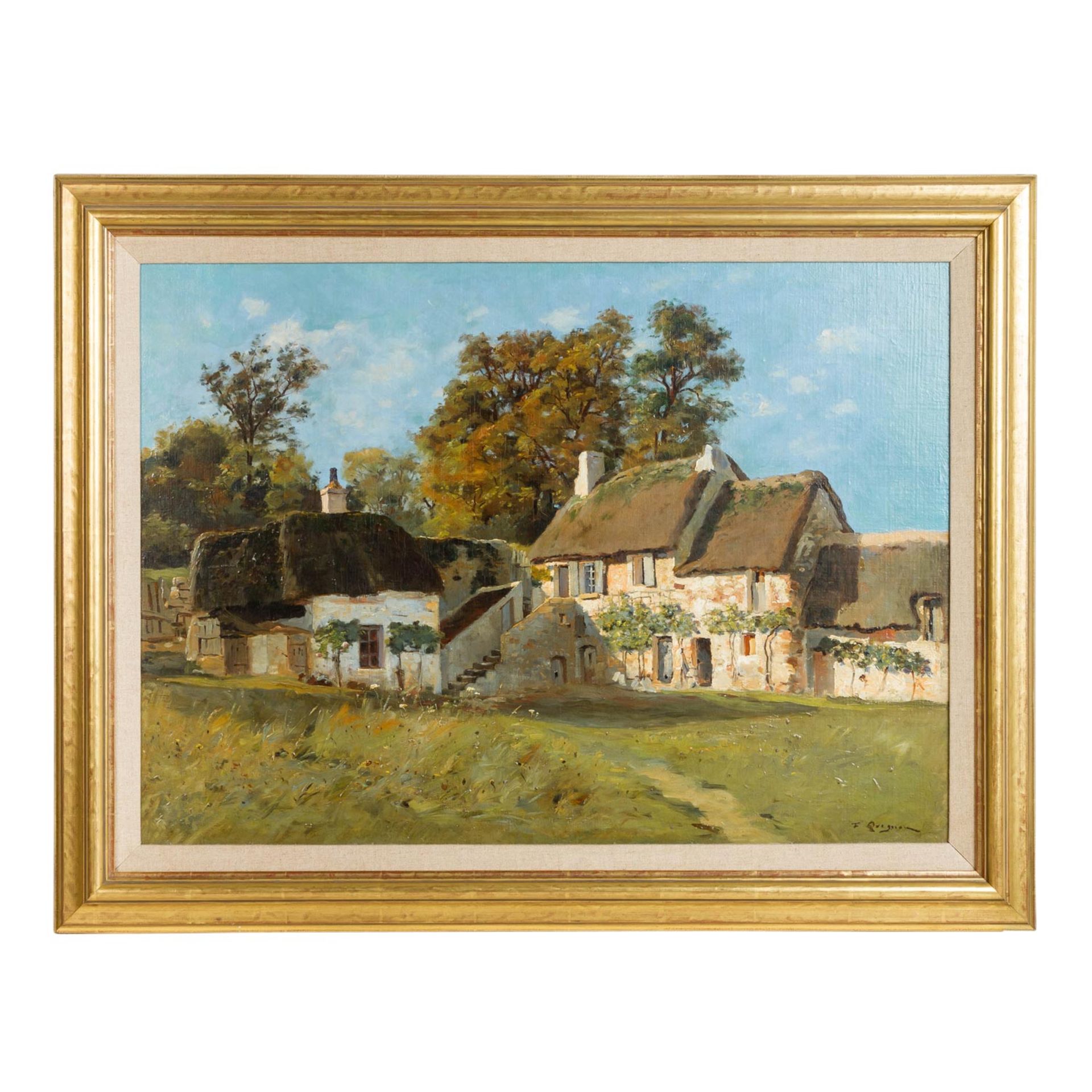 QUIGNON, FERNAND (1854-1941), "Gehöft in Südfrankreich", - Image 2 of 4