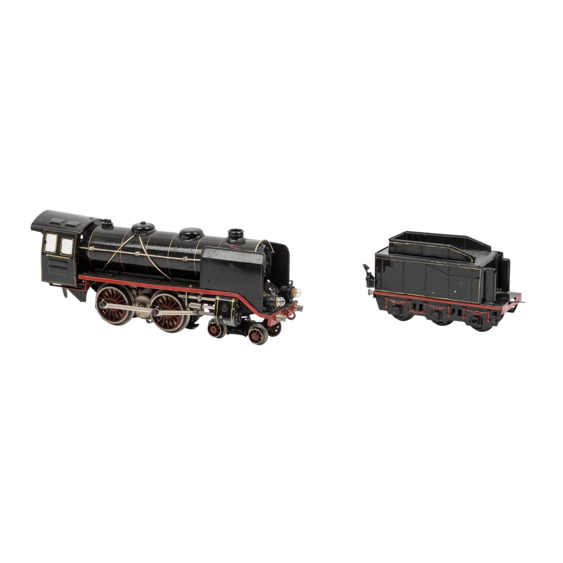 MÄRKLIN Schlepptenderlok E 66/12920, Spur 0, 1930er Jahre - Image 4 of 10