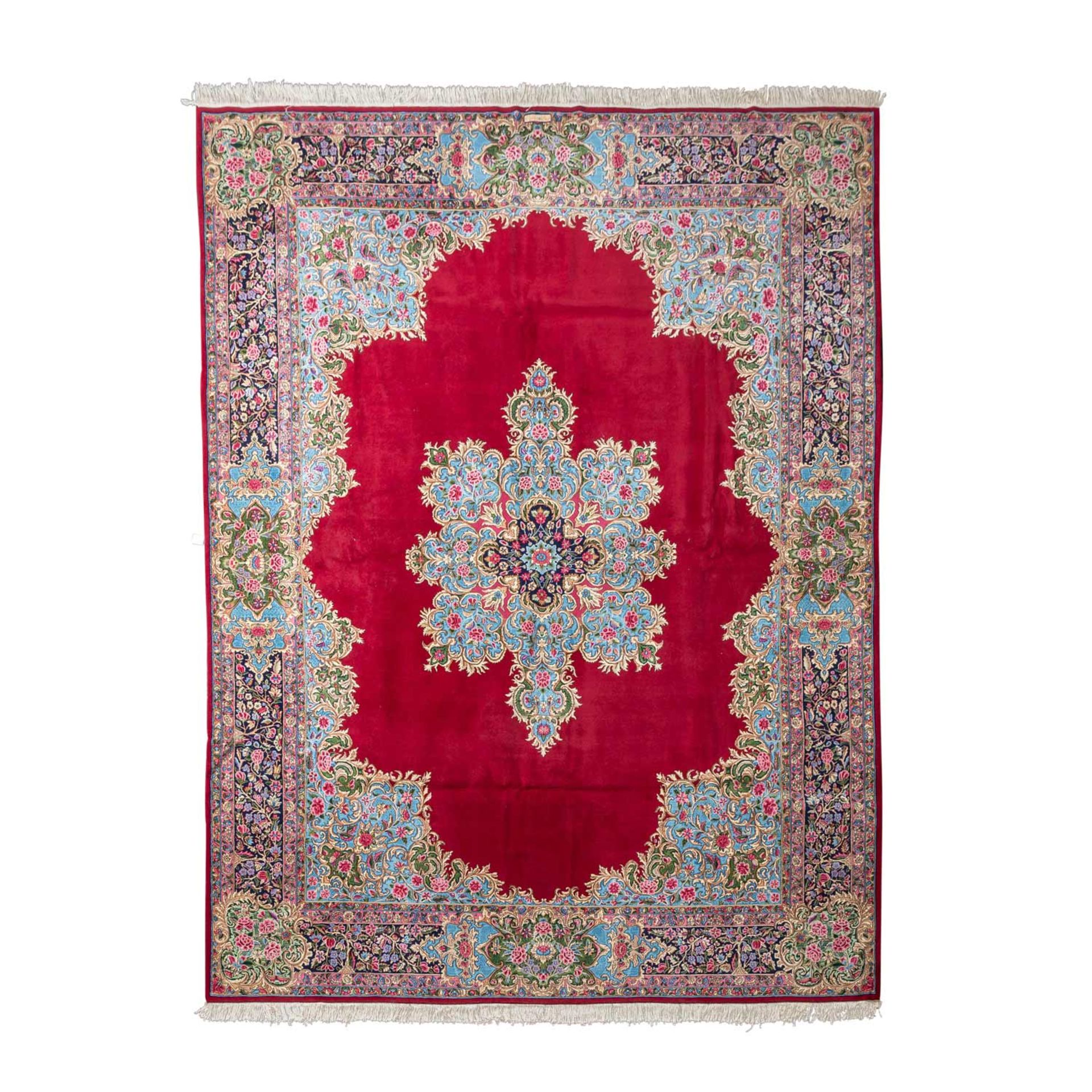 Orientteppich. KIRMAN/PERSIEN, 20./21. Jh., 400x300 cm.