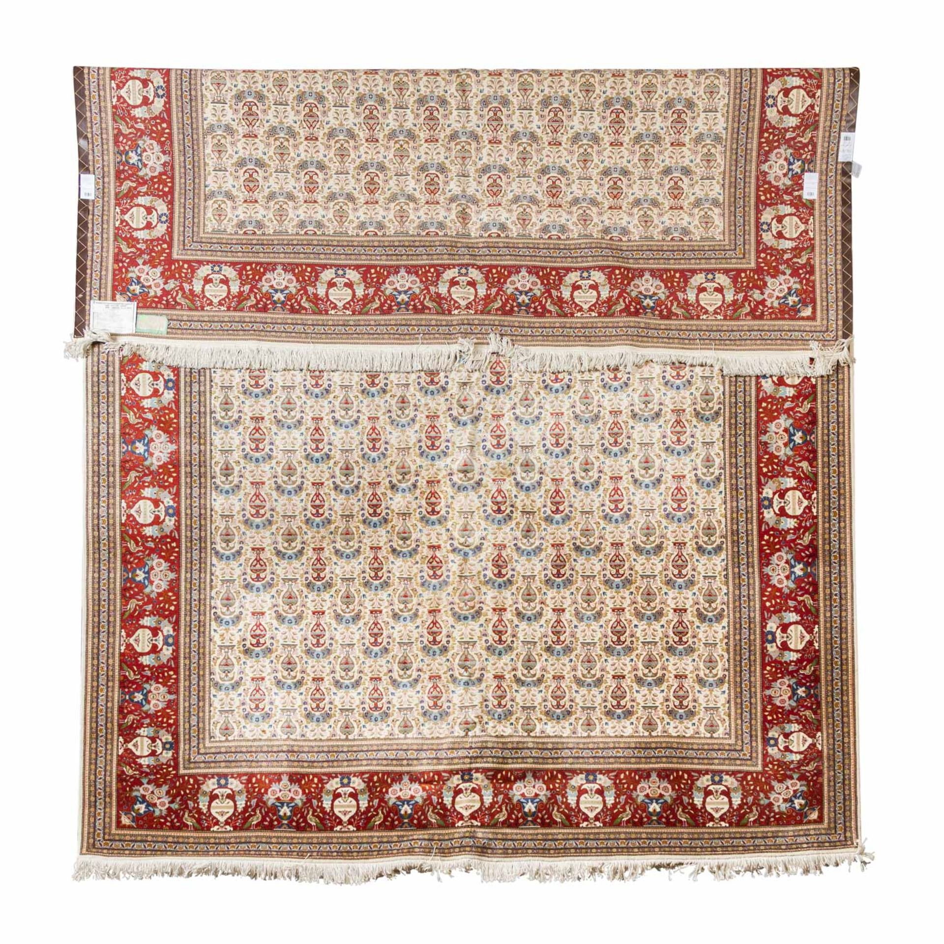 Orientteppich. TÄBRIZ/IRAN, 20. Jh., 355x250 cm. - Image 2 of 8