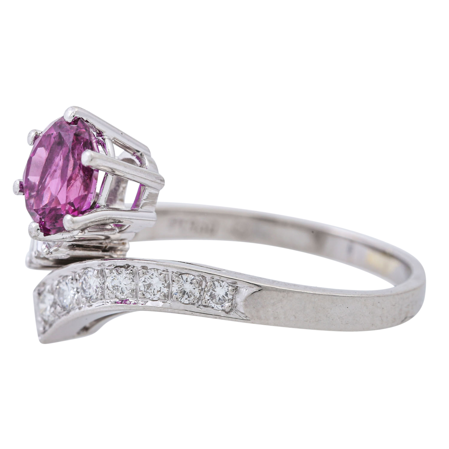 Ring mit Rubin, Diamanten und Brillanten, - Image 5 of 6