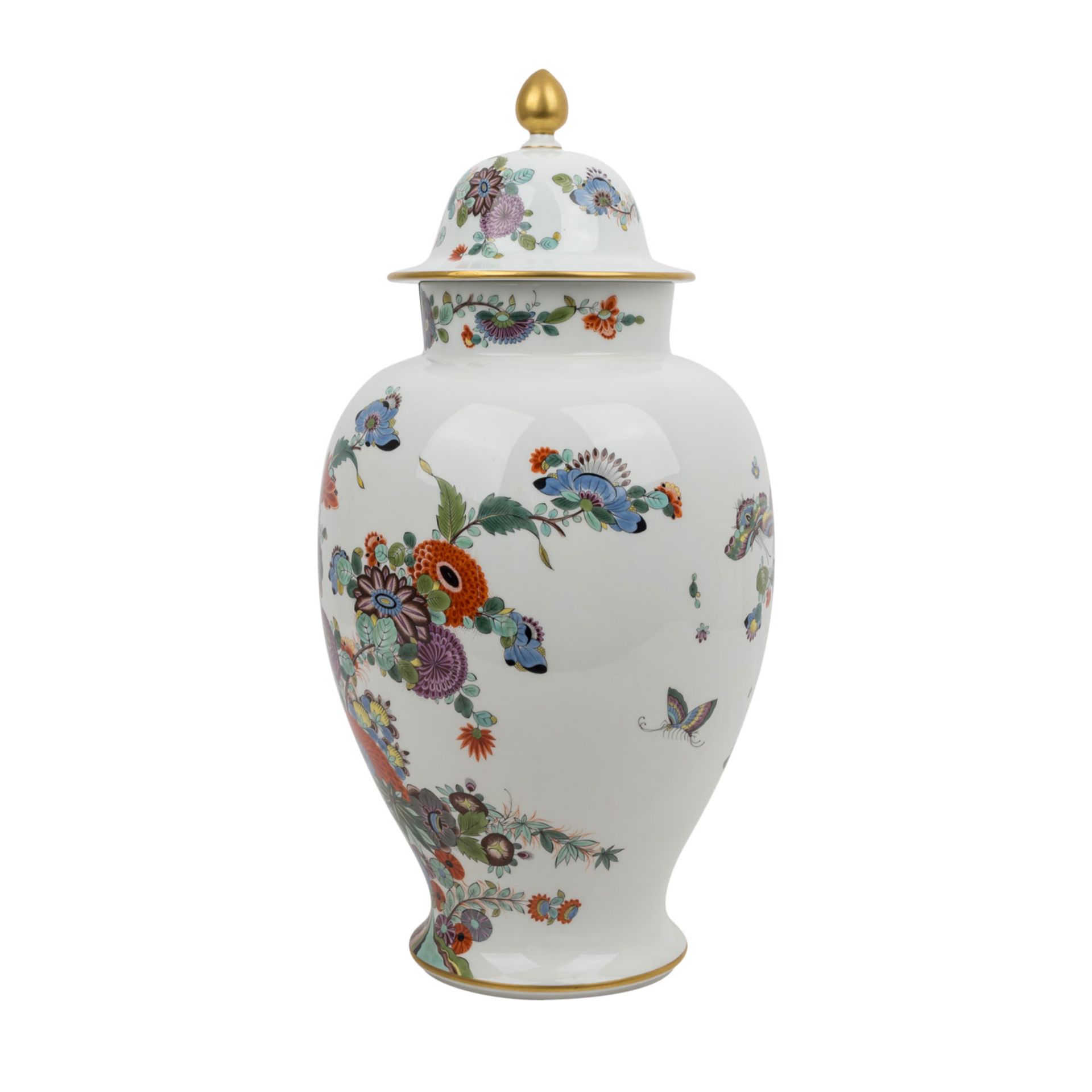 MEISSEN große Deckelvase, 1957-1972. - Image 2 of 6