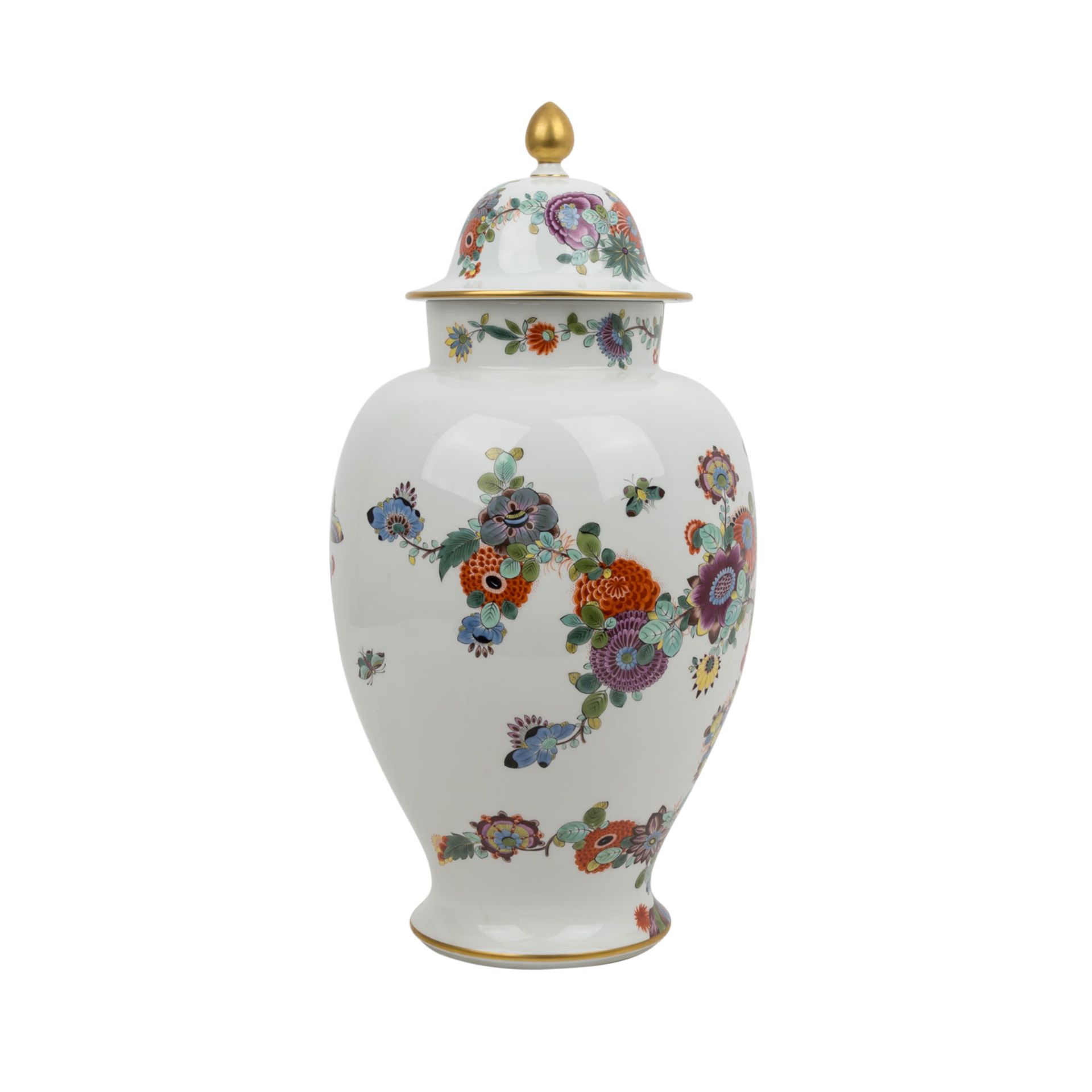 MEISSEN große Deckelvase, 1957-1972. - Image 4 of 6