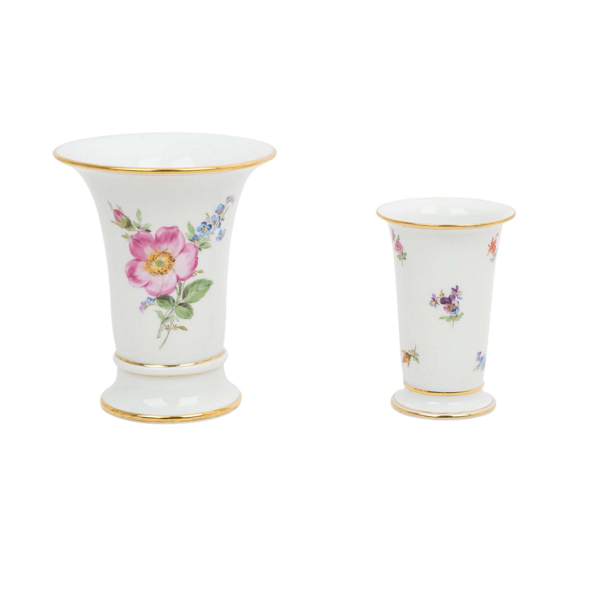 MEISSEN 40-tlg. Kaffeeservice f. 9-11 Personen 'Streublümchen', 1. und 2. Wahl, überwiegend Pfeiffer - Image 7 of 30