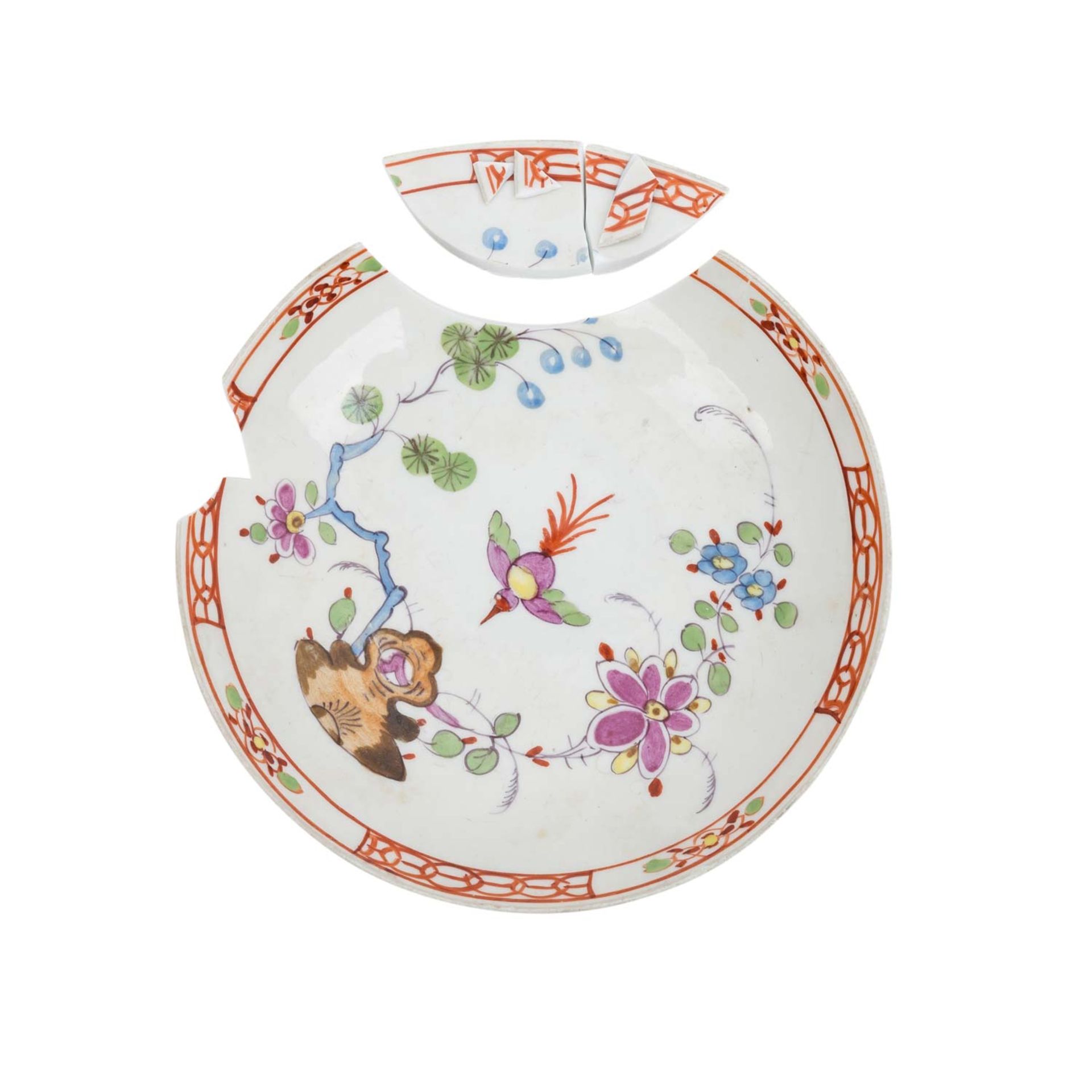 MEISSEN 3 Tassen mit Untertassen, Marcolinizeit (1774-1813). - Image 7 of 7