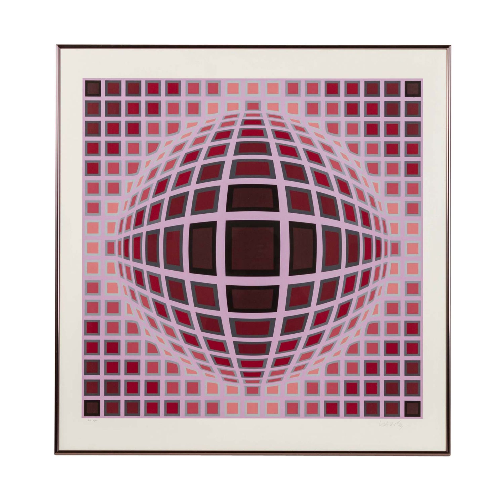 VASARELY, VICTOR (1906-1997), "Ohne Titel", - Image 2 of 4