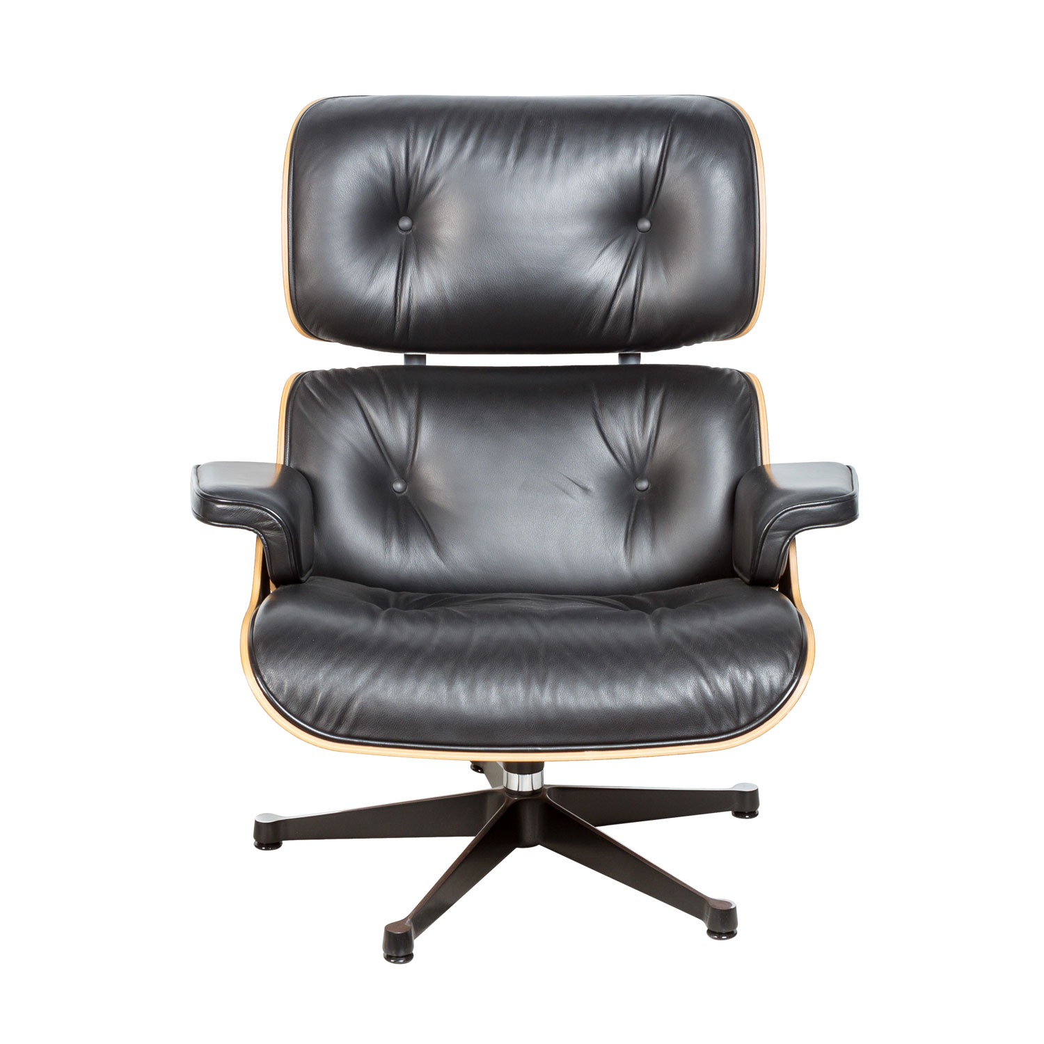 RAY & CHARLES EAMES "Lounge Chair mit Ottomane" - Image 3 of 7