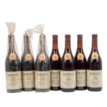 BAROLO 7 Flaschen PALLADINO & C. SERRALUNGA D'ALBA 1975/78