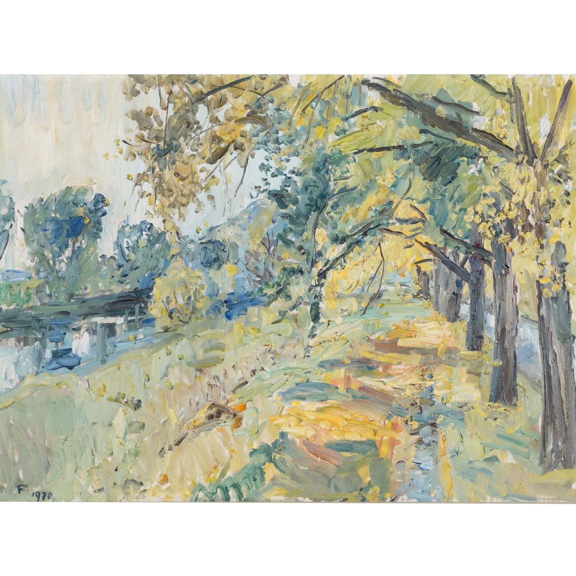 FRANK, FRANZ (1897-1986) "Herbst" 1970