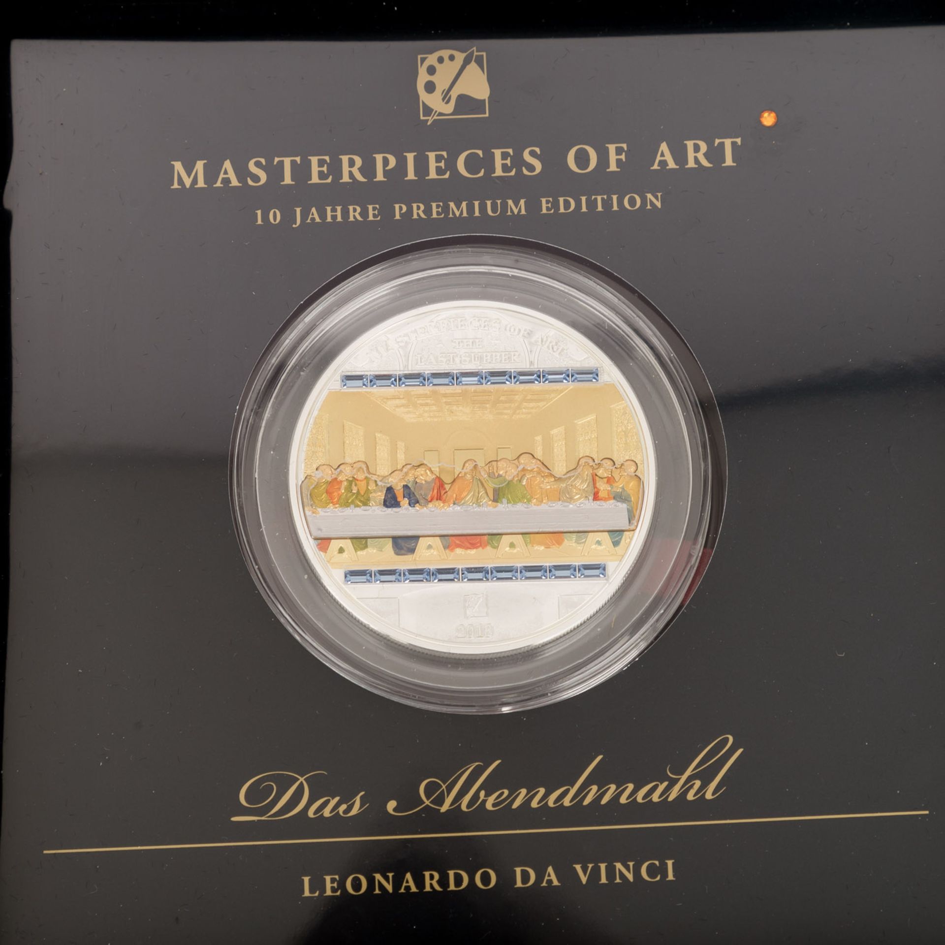 Masterpieces of Art - Premium Edition 2018 - Das letzte Abendmahl -1 x Cook Islands - - Bild 2 aus 3