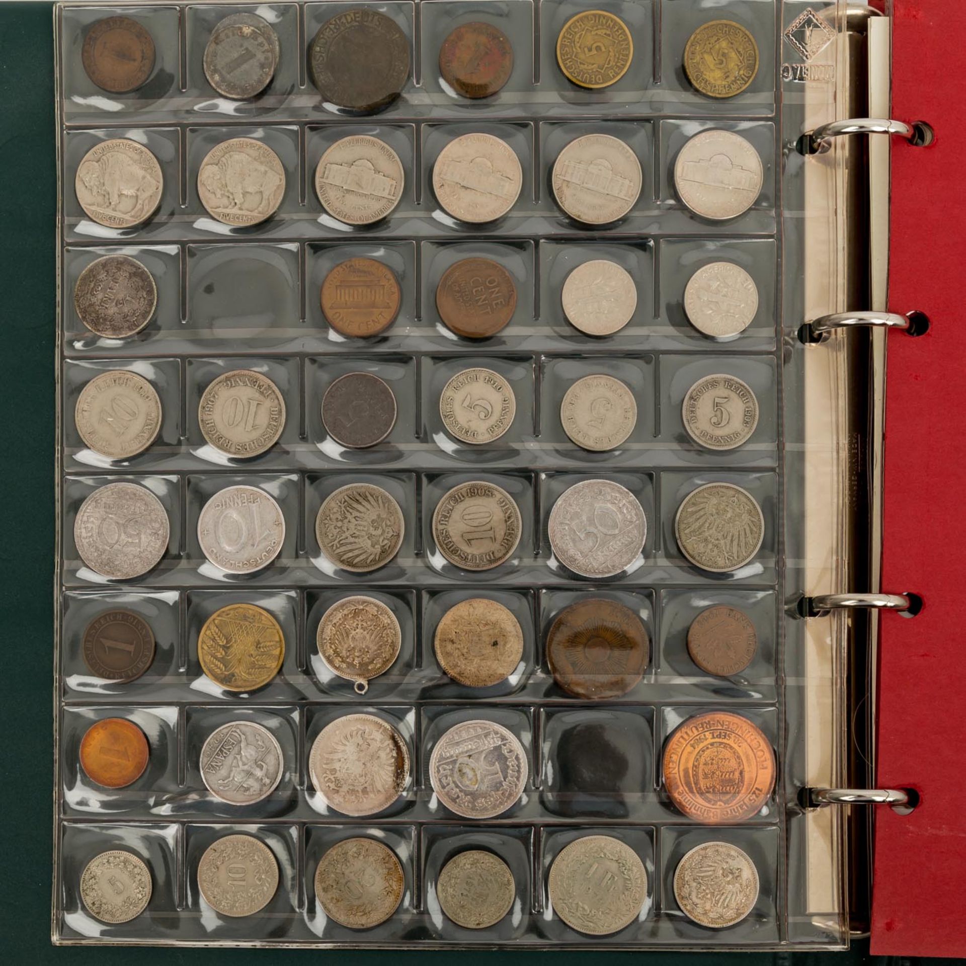 Münzen und Medaillen im Album -dabei Medaillen, Russisches Zarenreich, Kleinmünzen a - Image 2 of 6