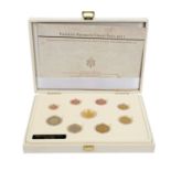 Vatikan/GOLD - Premium Kursmünzensatz 2011,Seligsprechung Papst Johannes Paul II., be