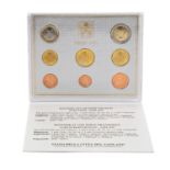 Vatikan - KMS 2020, 3,88 Euro,im originalen Blister.Vatican coin set 2020, BU