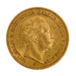 Deutsches Kaiserreich/Preussen - 20 Mark 1901,7,16 Gramm Gold fein, ss mit minimalen R