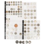 Münzen und Medaillen -dabei BRD mit 35 x 5 DM (Ag und CuNi). III. Reich mit 5 x 5 RM