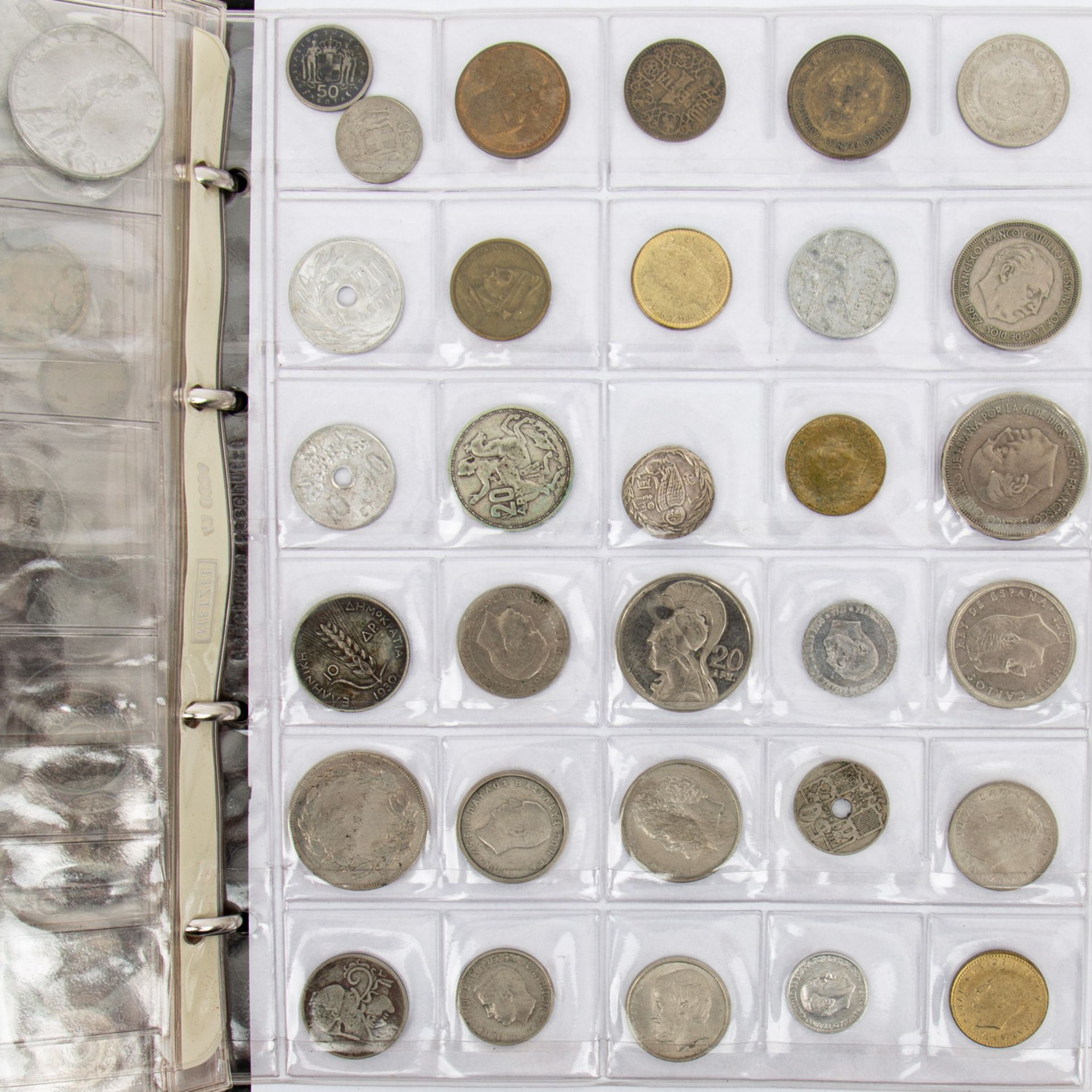 Münzenallerlei im Album,diverse Kursmünzen, Erhaltungen unterschiedlich, bitte anseh - Image 4 of 4