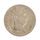 Frankreich - 5 Francs 1811/A,Paris, Silber, ss, wohl etwas gereinigt.| France