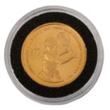 Niue - 250 Dollar 19878, Steffi Graf, GOLD,1/4 Unze fein, Auflage nur 1.000 Stück, pr