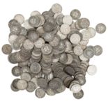 Deutsches Kaiserreich -umfangreiche Kleinmünzen Zusammenstellung aus 265 x 1 Mark unt