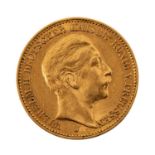 Deutsches Kaiserreich / Preussen - 20 Mark 1905,Kaiser Wilhelm II, ca. 7,16 Gramm Gold