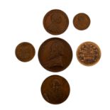 Nürnberg, Stadt - Konvolut: 6 Medaillen, darunter a) + b) Große und kleine Bronzemed