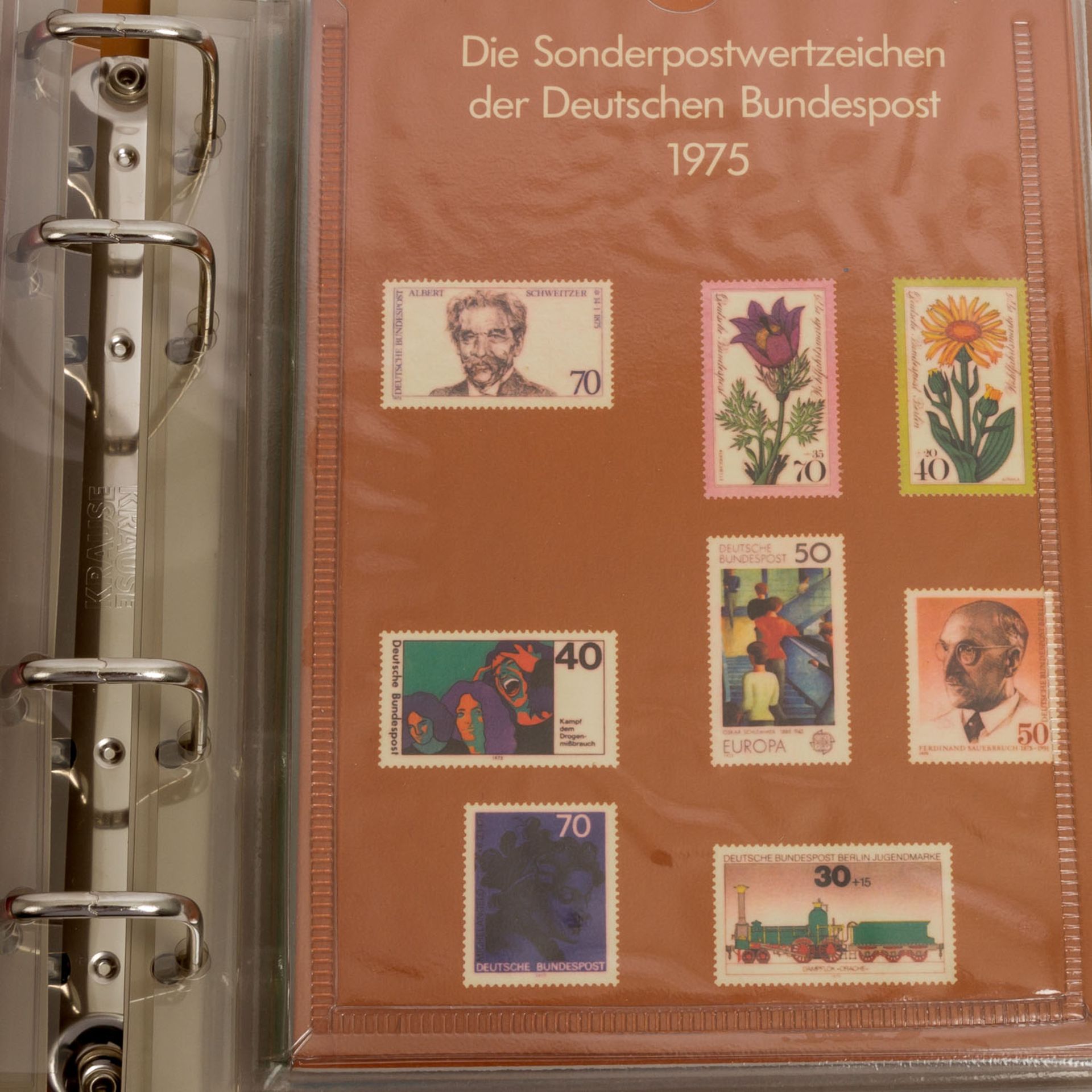 BRD, Jahrbücher 1973-79 Konvolut Jahrbücher BRD mit seltenem Buch 1973. Katalogwert - Bild 2 aus 4