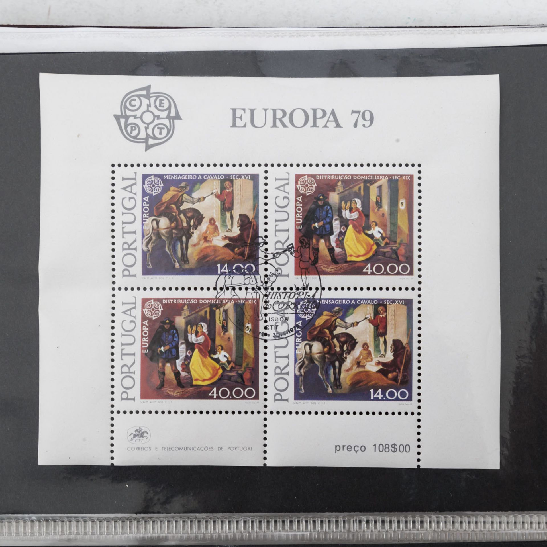 Europa CEPT Postfrische und gestempelte Sammlung ab 1956 bis ca.1989. Augenscheinlich - Image 2 of 11