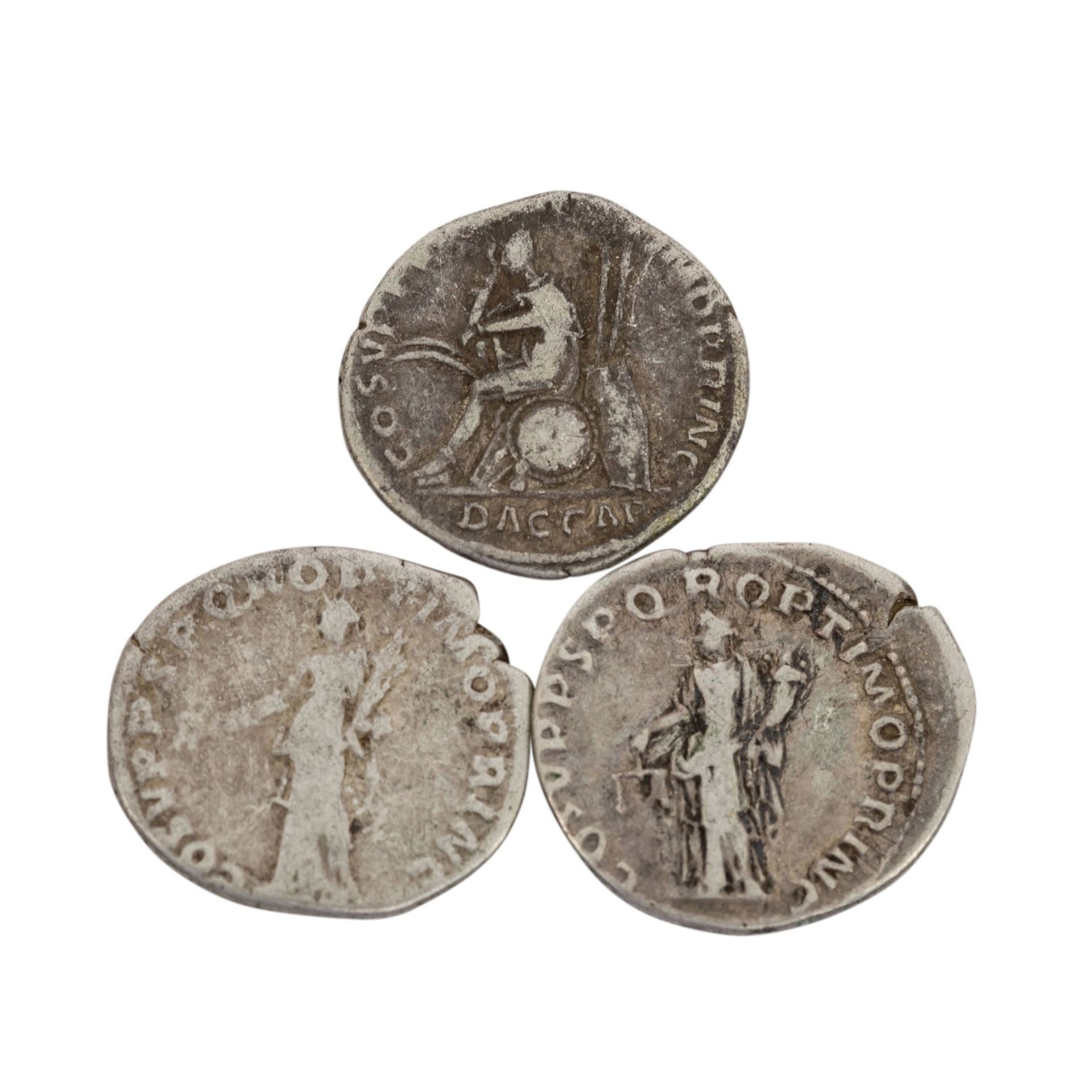3 Antiken des Imperium Romanum unter Kaiser Traian - dabei u.a. 1 x Röm. Kaiserreich - Image 2 of 2