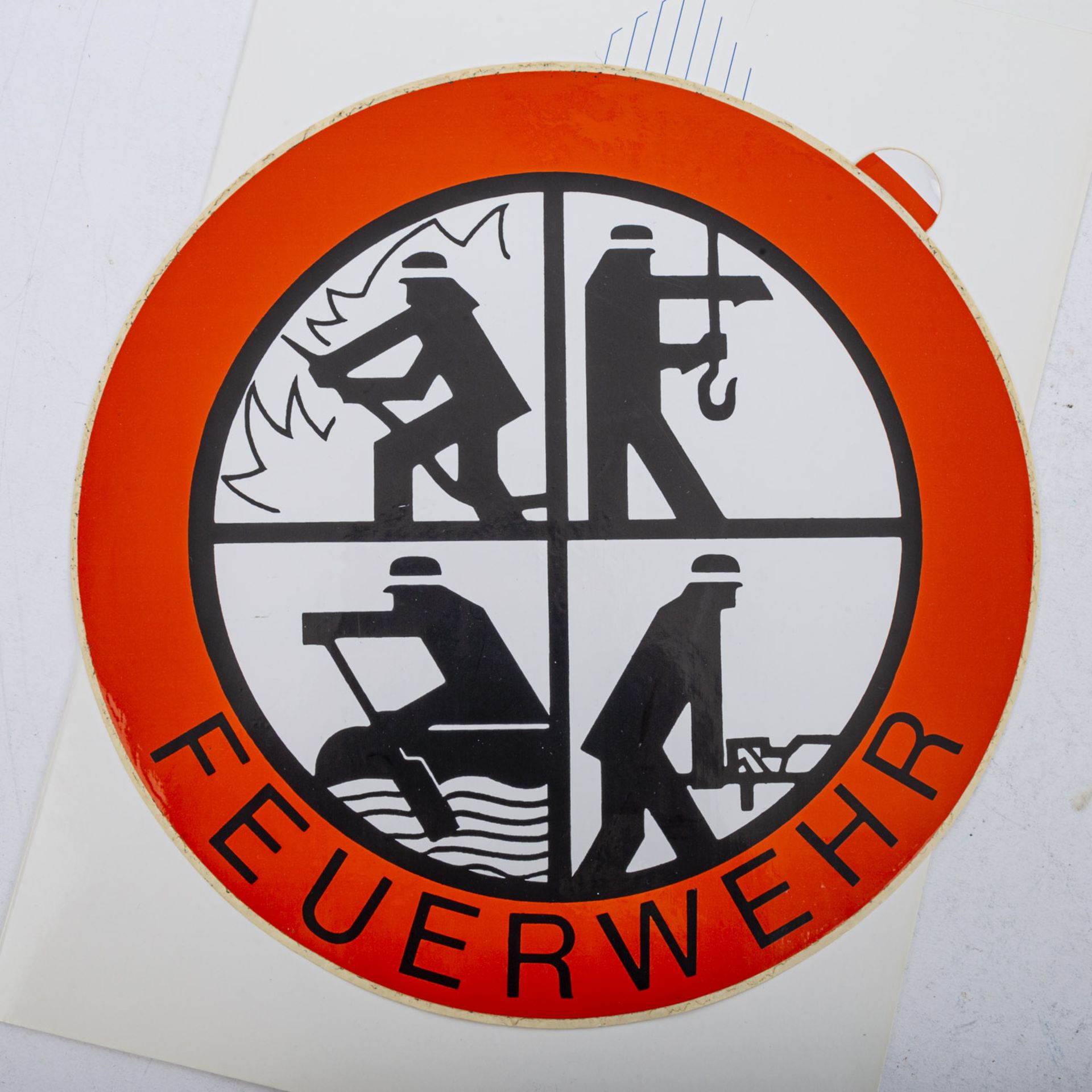 Feuerwehrwesen Württemberg - Konvolut aus 8 Armbändern (3 x Steigerabteilung, 2 x Hy - Image 3 of 7