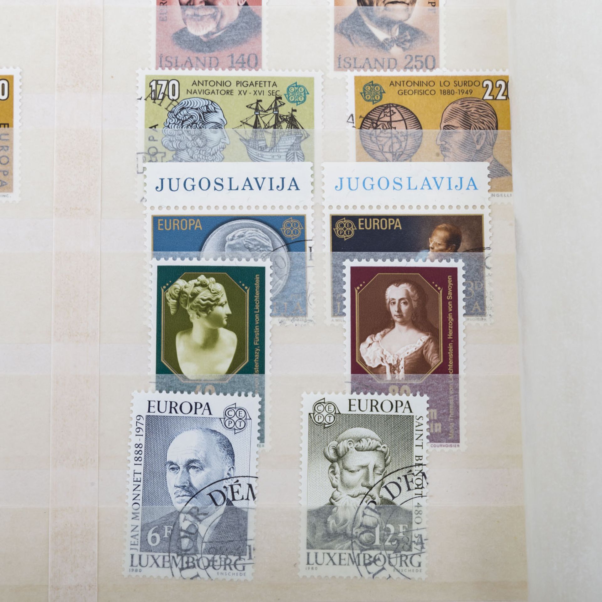 Europa CEPT Postfrische und gestempelte Sammlung ab 1956 bis ca.1989. Augenscheinlich - Image 5 of 11