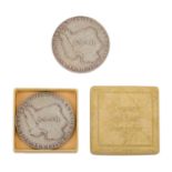 Deutschland 1933-1945 - 2 x Silbergedenkmedaille 1935, Auf die Volksabstimmung im Saar