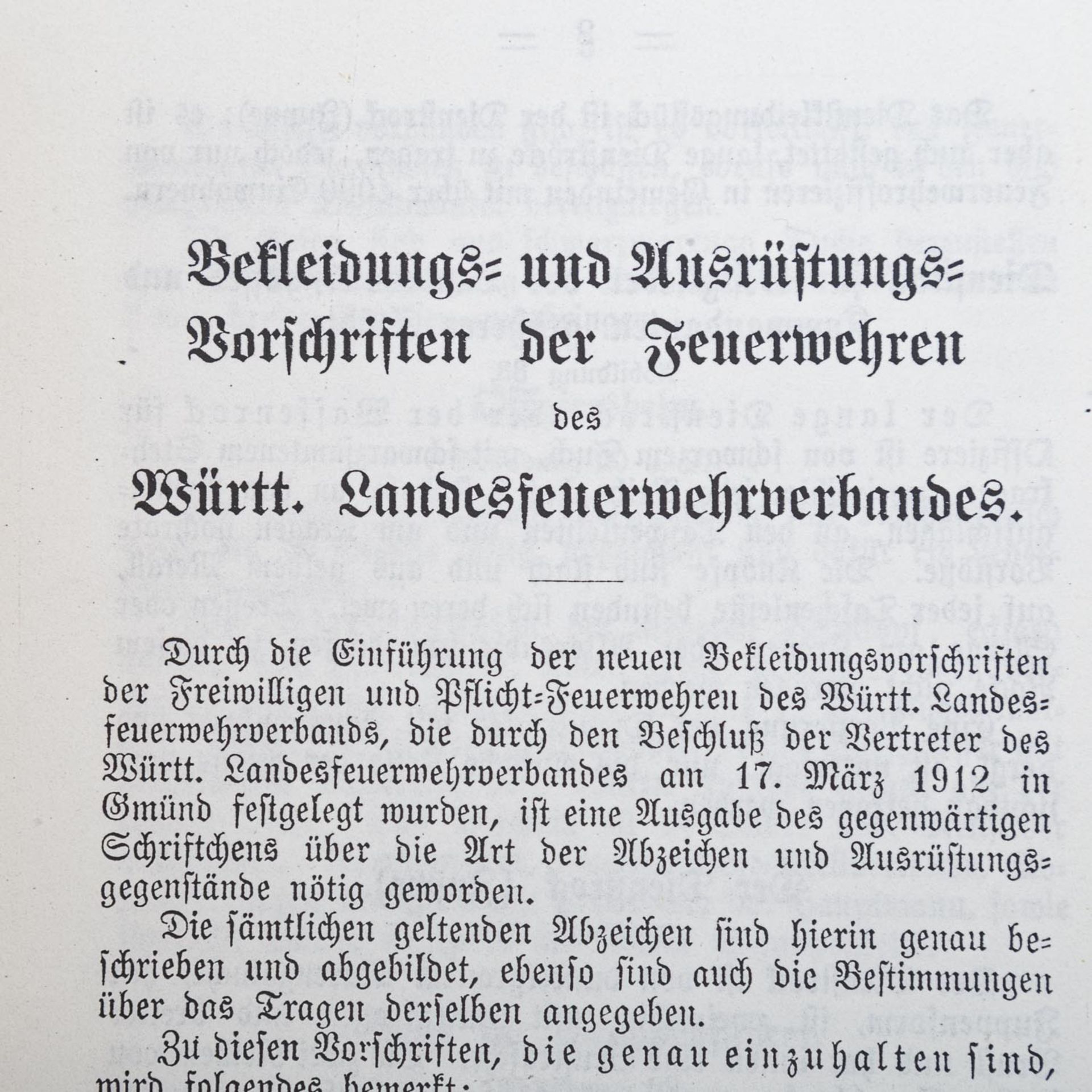 Feuerwehrwesen Württemberg - Konvolut aus 8 Armbändern (3 x Steigerabteilung, 2 x Hy - Image 2 of 7