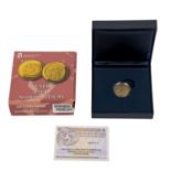 Spanien/GOLD - 100 € 2016, stgl.-stgl aus PP, minimal fleckig/verschmutzt, 6,7g Gold