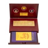 "Investment Coin Set 2008 - Premium Collection - Silver, Gold and Palladium" bestehend