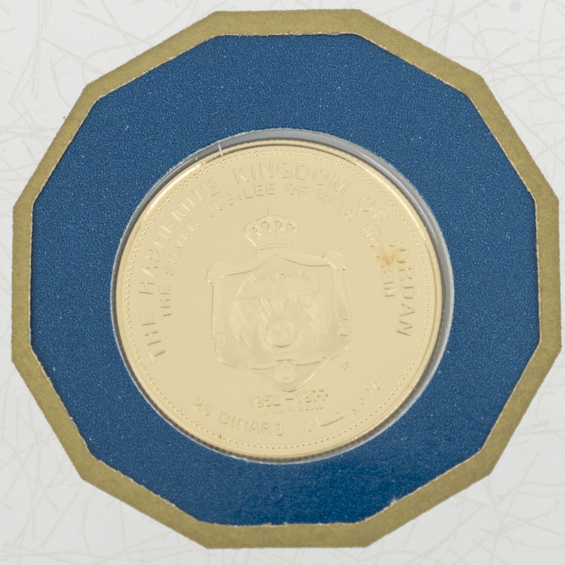 Jordanien - 25 Dinars 1977, GOLD, ca. 13,7 Gramm fein, proof, selten! | Jorda - Bild 3 aus 3
