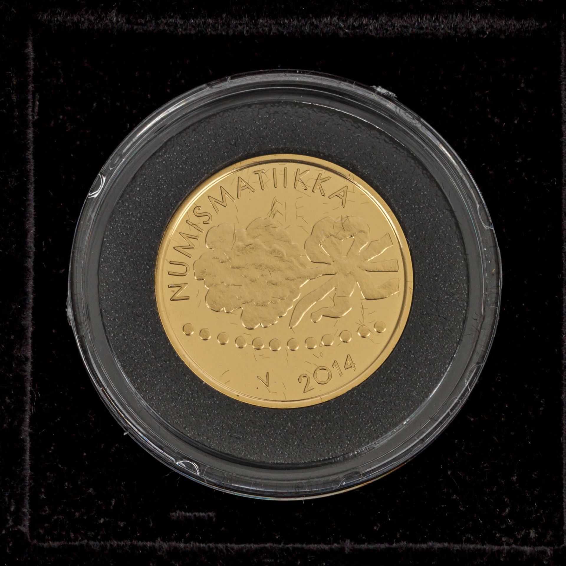 Die offiziellen Gold-EUROS, 11 Goldmünzen, insgesamt ca. 68,2 g fein. PP | T - Image 9 of 14