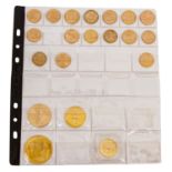 Großes GOLDLOT ca. 199 g fein, bestehend aus den folgenden 20 Münzen: Schweiz 3 x 20