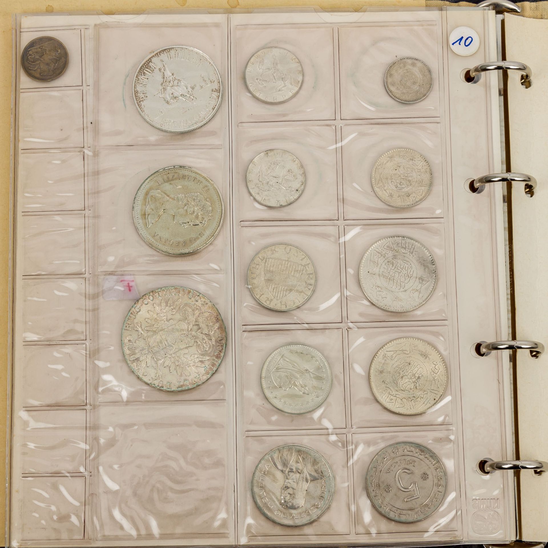 Restsammlung mit u.a. ca. 25 Silbermünzen, im Album. | Remainder collection - Bild 6 aus 6