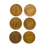 Württemberg/GOLD - 6 x 10 Mark,